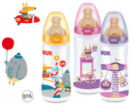 BIBERON FC + PP SILICONA - NUK FANTASY (1M 300 ML)